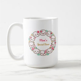 Taza De Café Mom's Special Floral Wreath Mug Mother's Day 2026"