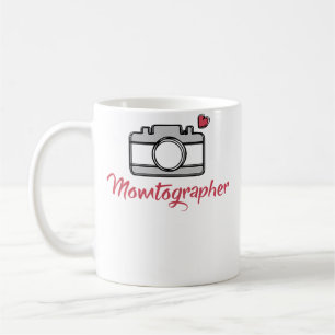 Taza De Café Momtographer Para Madres Fotógrafas de Fotografía