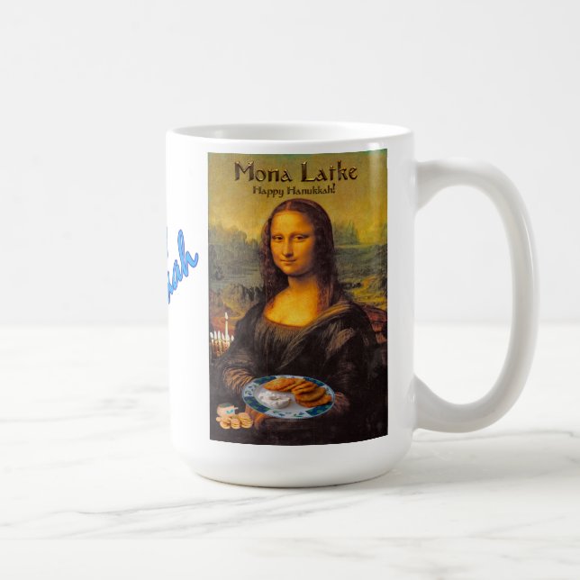 Taza De Café Mona Latke 15oz Mug (Derecha)