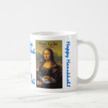 Taza De Café Mona Latke Hanukkah Mug<br><div class="desc">Mona era conocida como la "Reina de los Latkes". Esta taza de Hanukkah es apta para el café,  el té o la sidra.</div>
