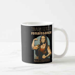 Taza De Café Mona Lisa Bodybuilding Musc Gym Halterofilia Wo