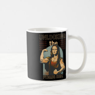 Taza De Café Mona Lisa Bodybuilding Musc Gym Halterofilia Wo