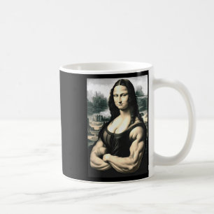 Taza De Café Mona Lisa Bodybuilding Parody Leonardo Da Vinci Me