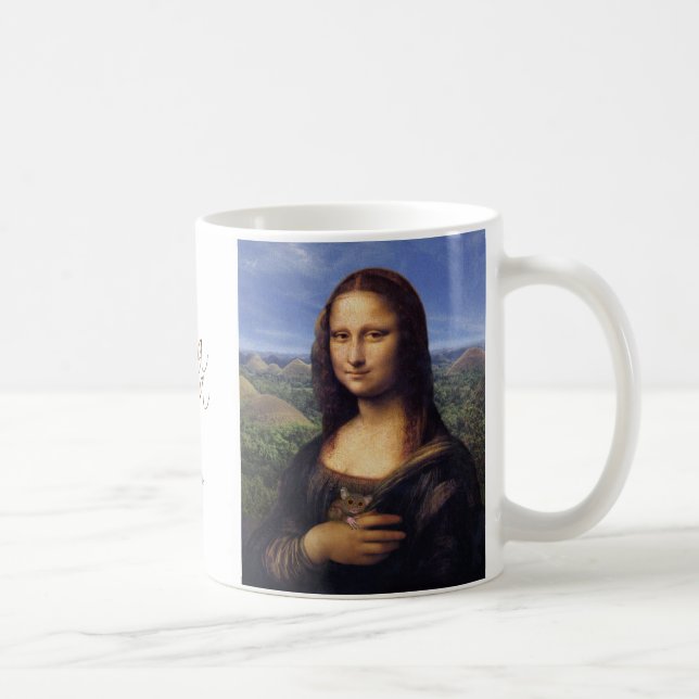 Taza De Café Mona Lisa de Bohol (Derecha)