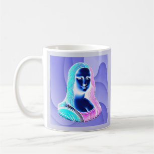 Taza De Café Mona Lisa holográfica