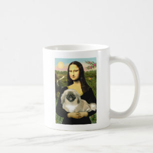 Taza De Café Mona Lisa - Pekingese 1b