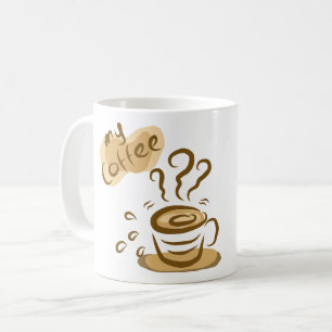 Taza De Café Mona Mi Funda de Café Diseño Estético Amante del C