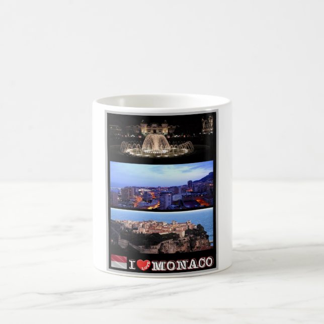 Taza De Café Mónaco - Europa - Amo - (Centro)