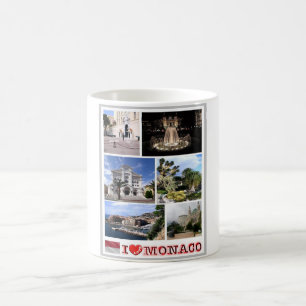 Taza De Café Mónaco - Europa - Amo -