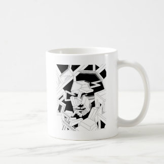 Taza De Café Monalisa face