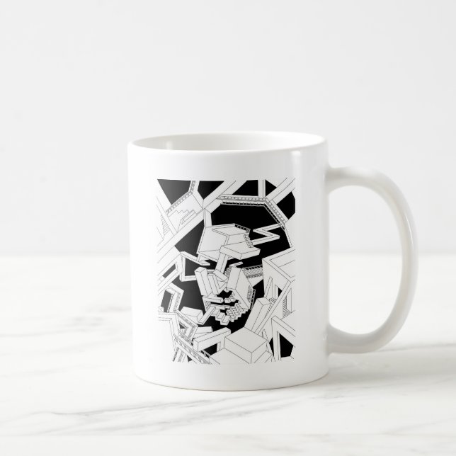 Taza De Café Monalisa face (Derecha)