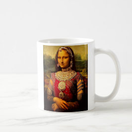 Taza De Café Monalisa real indio