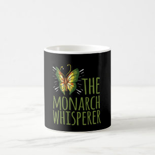 Taza De Café Monarca de mariposa Entomólogo de Whisperer