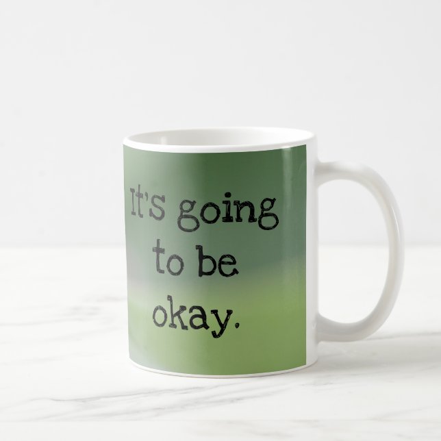 Taza De Café Monarch Caterpillar: Va a estar bien (Derecha)