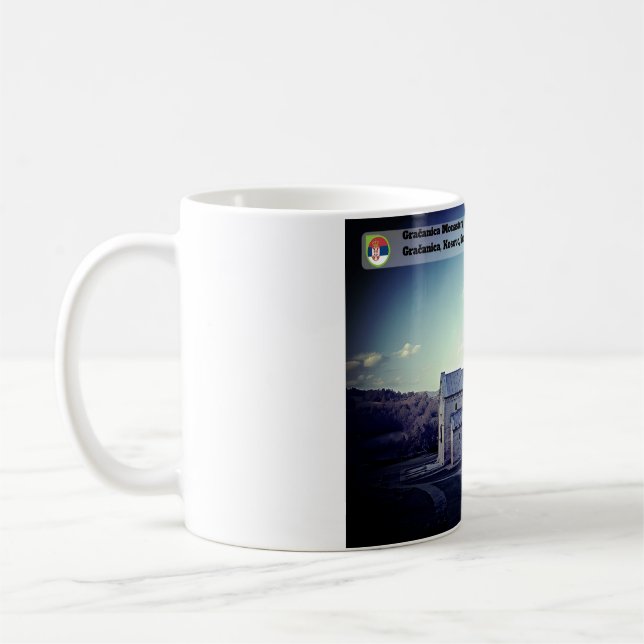 Taza De Café MONASTERIOS SERBIOS - Monasterio de Gračanica (Izquierda)