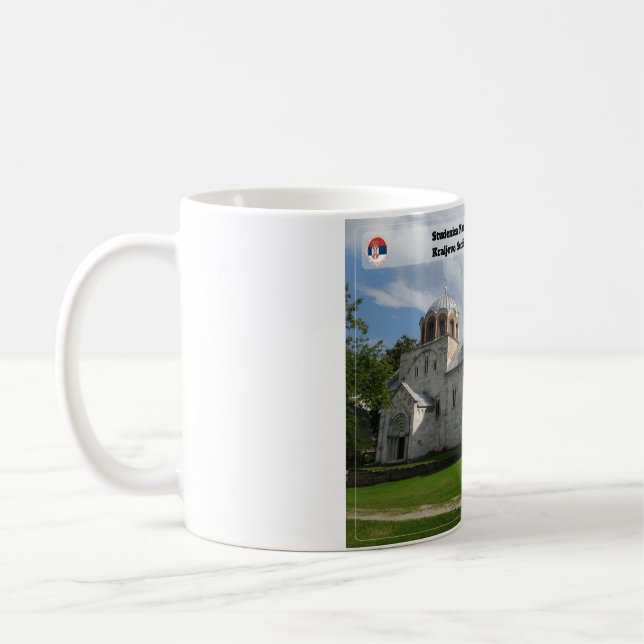 Taza De Café MONASTERIOS SERBIOS - Monasterio de Studenica (Izquierda)