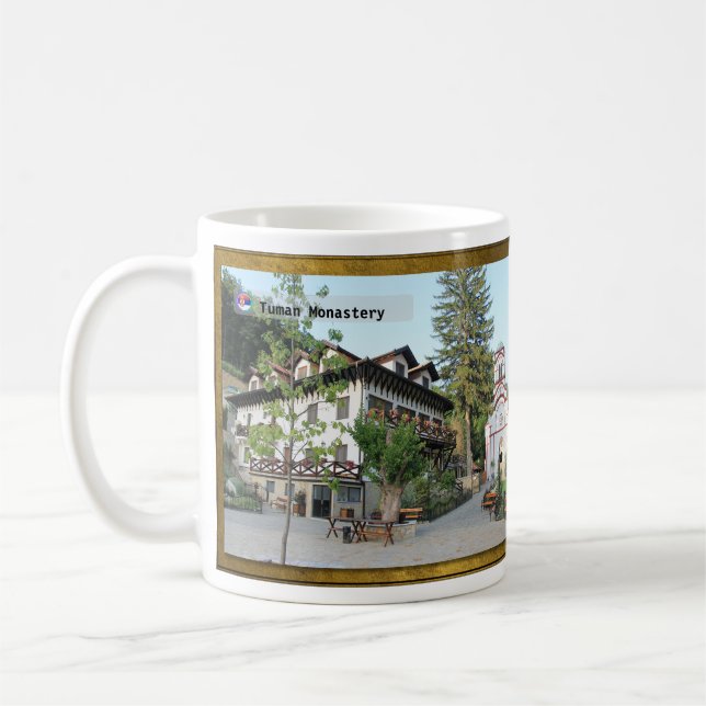 Taza De Café MONASTERIOS SERBIOS - Monasterio de Tuman 1 (Izquierda)