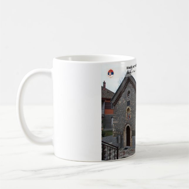 Taza De Café MONASTERIOS SERBIOS - Monasterio ortodoxo de Nimni (Izquierda)