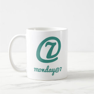 Taza De Café Monday@7 Mug