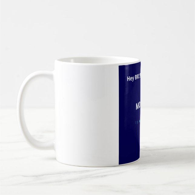 Taza De Café Monday the prank (Izquierda)