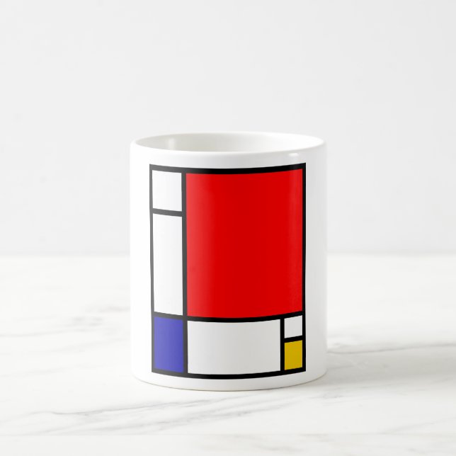 Taza De Café Mondrian 1 (Centro)