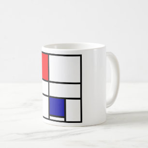 Taza De Café Mondrian 3