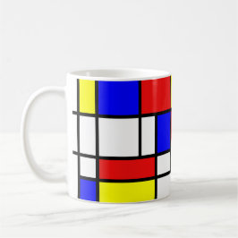 Taza De Café Mondrian inspiró