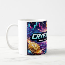 Taza De Café Moneda Cripto