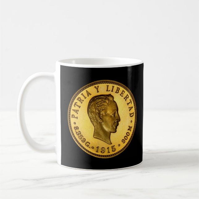 Taza De Café Moneda de José Martí (1915) (Izquierda)