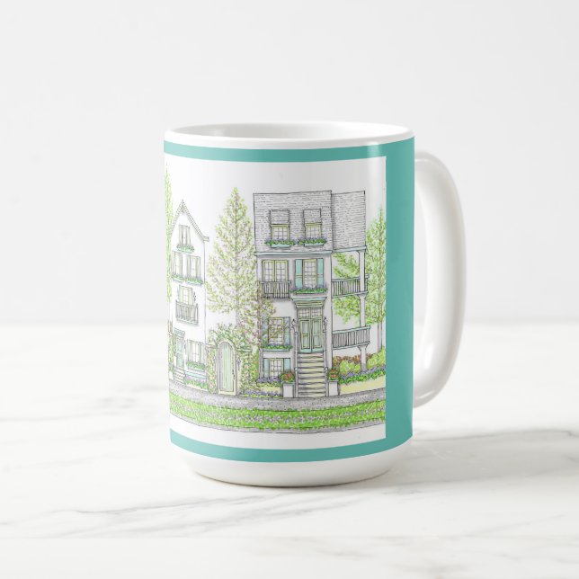 Taza De Café Moneda Mug de Spring City 15oz (Anverso derecho)