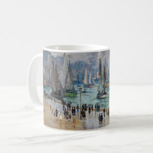 Taza De Café Monet - Barcos de Pesca Saliendo del Puerto, Le Ha