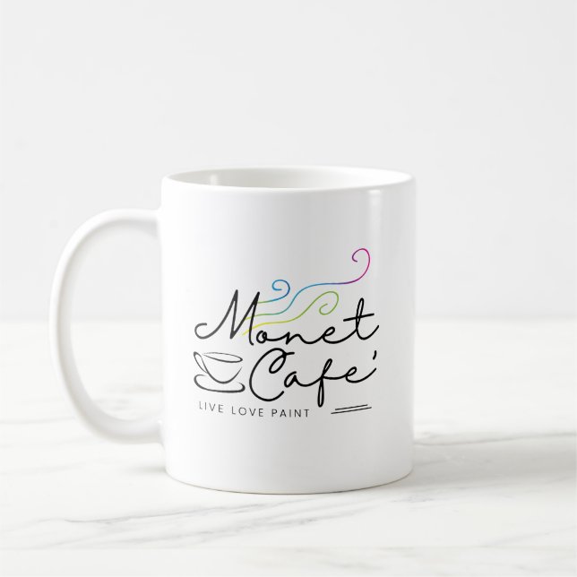 Taza De Café Monet Cafe' Coffee Mug (Izquierda)