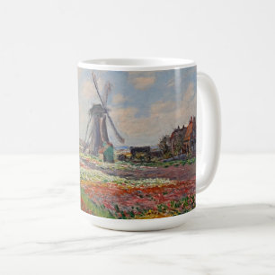 Taza De Café Monet - Campos de Tulipanes en Holanda