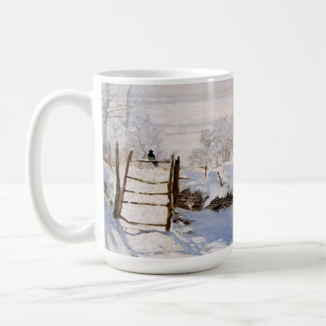 Taza De Café Monet - La Urraca (Izquierda)