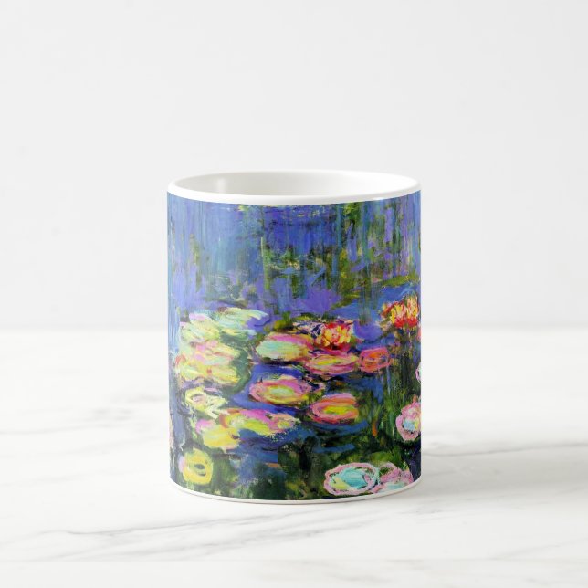 Taza De Café Monet - Lilies de agua, 1916, (Centro)