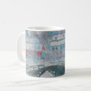 Taza De Café Monet - Noruega, pueblo de Sandviken en la nieve