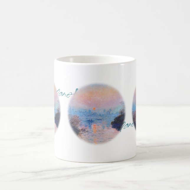 Taza De Café Monet * puesta del sol (Centro)