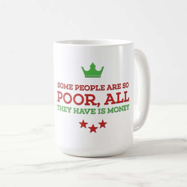 Taza De Café Money-Classic Mug (Anverso derecho)