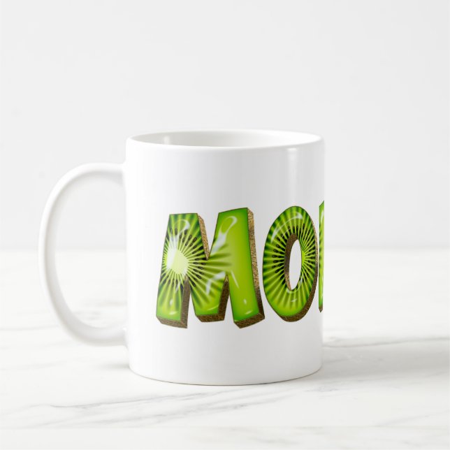 Taza De Café Monika Name Kiwi Style Tasse Teetasse Kaffeetasse (Izquierda)