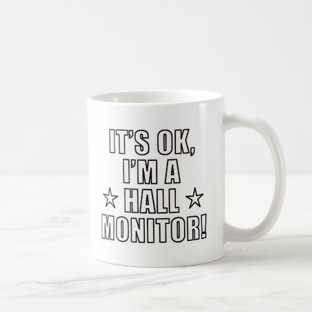 Taza De Café Monitor de Pasillo (Derecha)