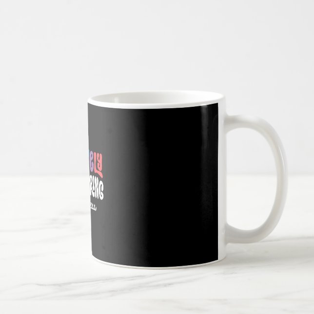 Taza De Café Monitoreando activamente como un día de prueba est (Derecha)
