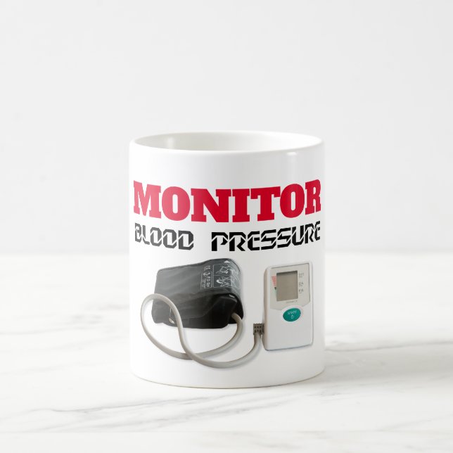 Taza De Café Monitoreo de presión arterial (Centro)