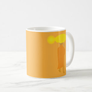 Taza De Café Monje budista
