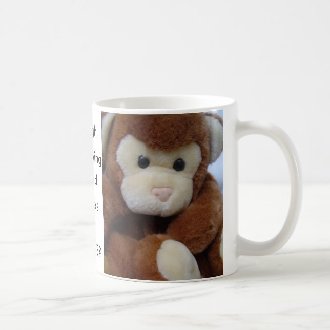 Taza De Café Monkeando alrededor (Derecha)
