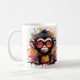 Taza De Café Monkey Businnes - Affe tasse design