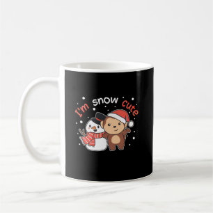 Taza De Café Monkey I Love You Snow Much Snowman Pun