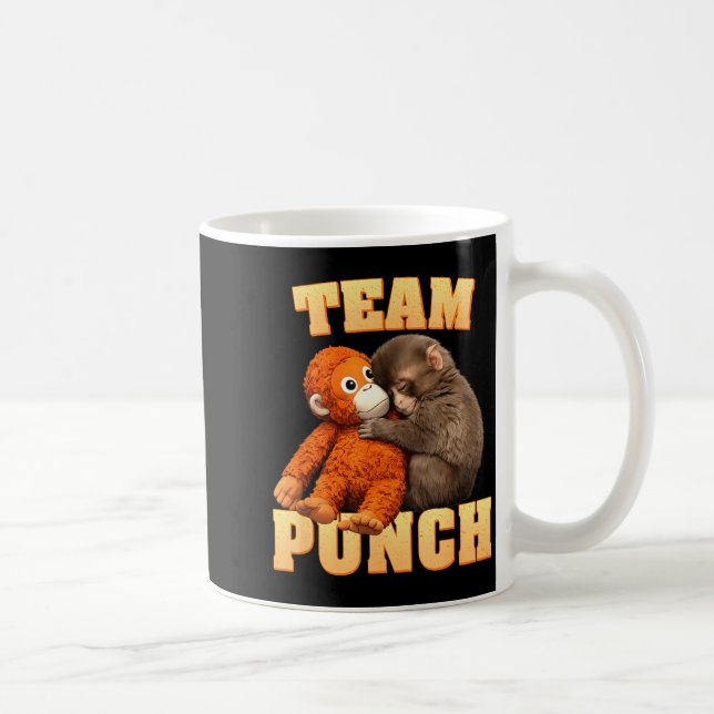 Taza De Café Monkey punch team punch  (Derecha)