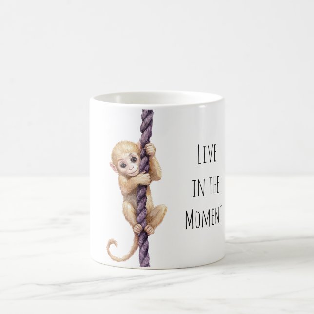 Taza De Café Monkey Purple Rope (Centro)