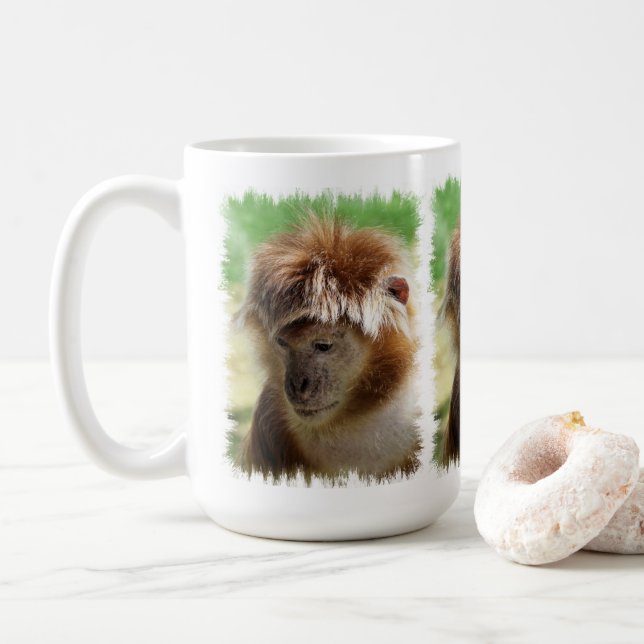 TAZA DE CAFÉ MONKEYS COFFEE MUG (Con donut)