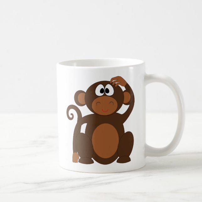 Taza De Café Mono (Derecha)